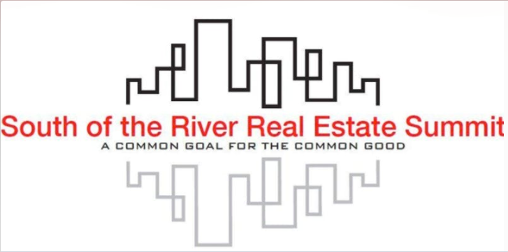 Logo representing the South of the River Real Estate Summit brand