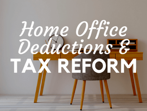 Header graphic for Home Office Deductions & Tax Returns blog